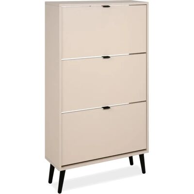 Armoire à chaussures Vigo avec 3 portes - Rangement chaussures - Publicité Armoire à chaussures Vigo avec 3 portes - Rangement chaussures - Publicité