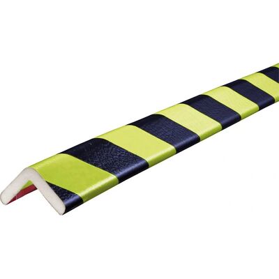Knuffi Eckschutzprofil Typ H - 5 m - schwarz / fluoreszierend - Corner protection Knuffi Eckschutzprofil Typ H - 5 m - schwarz / fluoreszierend - Corner protection