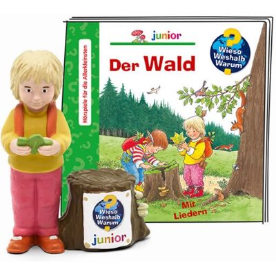 Tonies Wieso Weshalb Warum Junior - La Foresta - Giocattolo Educativo Tonies Wieso Weshalb Warum Junior - La Foresta - Giocattolo Educativo