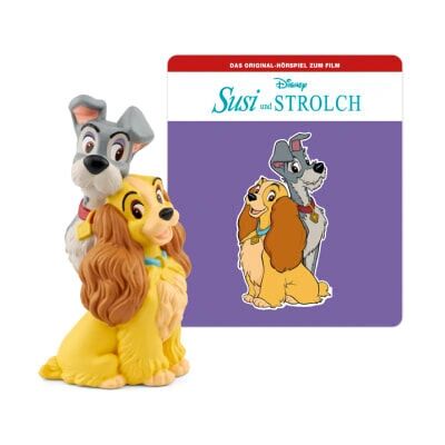 Disney Susi & Strolch - Tonie Figur - Geschichten - 4+ Jahre Disney Susi & Strolch - Tonie Figur - Geschichten - 4+ Jahre
