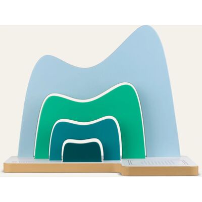 Tonies Kinderregal - Für bis zu 40 Tonies - Bunt MDF Aufbewahrung Tonies Kinderregal - Für bis zu 40 Tonies - Bunt MDF Aufbewahrung