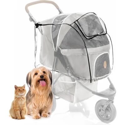 Zamboo Housse pour Poussette Chien - Imperméable pour TOGfit Pet Roadster - Publicité Zamboo Housse pour Poussette Chien - Imperméable pour TOGfit Pet Roadster - Publicité