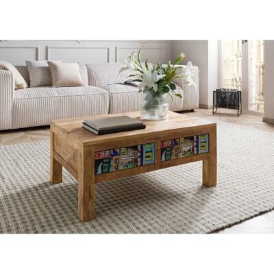 Massivmoebel24.de Mango Couchtisch - Vintage Stil Massivmoebel24.de Mango Couchtisch - Vintage Stil