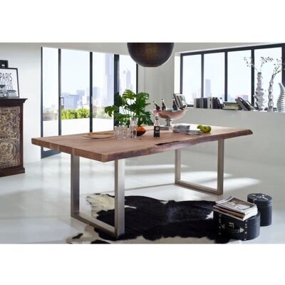 Massivmoebel24.de Baumtisch Akazie - Natural Stone - 210x110x78cm Massivmoebel24.de Baumtisch Akazie - Natural Stone - 210x110x78cm