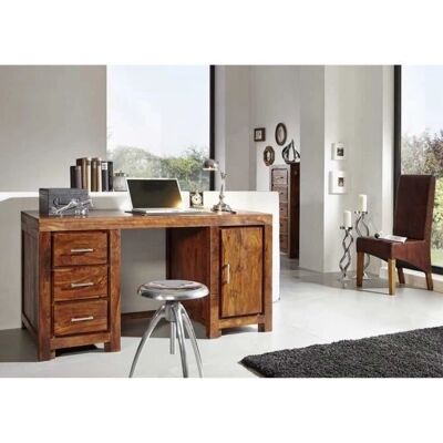 Massivmoebel24.de Sheesham 150x75x78 Honig - Schreibtisch Massivmoebel24.de Sheesham 150x75x78 Honig - Schreibtisch