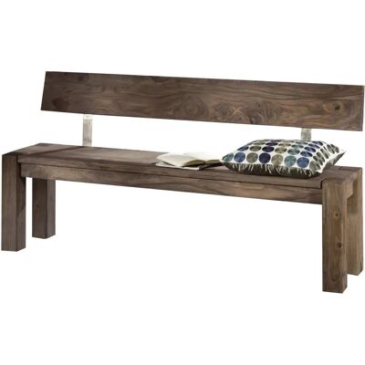 Massivmoebel24.de Sheesham 160x35x76 grau - Bank - Nature Grey Massivmoebel24.de Sheesham 160x35x76 grau - Bank - Nature Grey