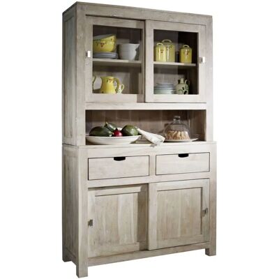 Massivmoebel24 Nature White 64 Holzschrank - Modern, Geräumig Massivmoebel24 Nature White 64 Holzschrank - Modern, Geräumig