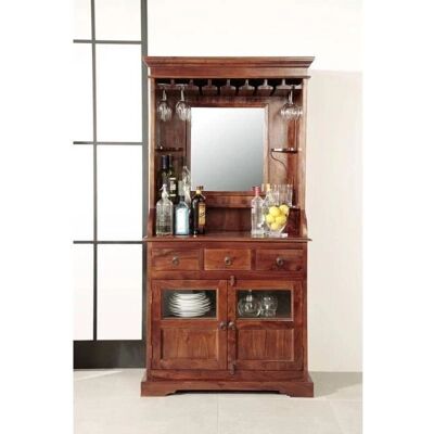 MASSIVMOEBEL24.DE Oxford 443 Mobile Bar - Akazie, Nougat, 97x52x193 MASSIVMOEBEL24.DE Oxford 443 Mobile Bar - Akazie, Nougat, 97x52x193
