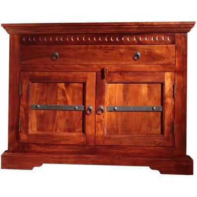 Massivmoebel24 Oxford 50 Commode d'angle - Acacia, Nougat, Style Colonial - Publicité Massivmoebel24 Oxford 50 Commode d'angle - Acacia, Nougat, Style Colonial - Publicité