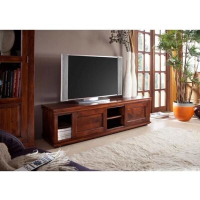 Massivmoebel24 Oxford 450 TV Lowboard - Akazie - Nougat Massivmoebel24 Oxford 450 TV Lowboard - Akazie - Nougat