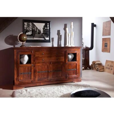 Massivmoebel24.de Credenza in acacia - Stile coloniale - 181x50x100 - Oxford #453 Massivmoebel24.de Credenza in acacia - Stile coloniale - 181x50x100 - Oxford #453