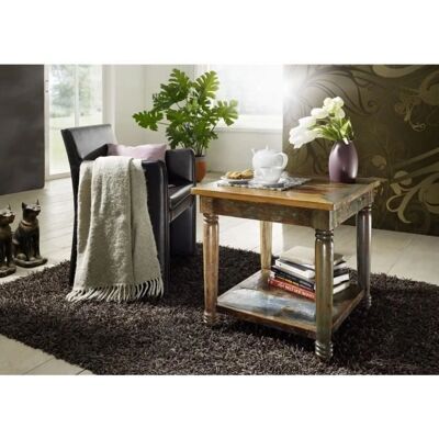 Massivmoebel24 Couchtisch Altholz 60x60x60 Mehrfarbig Lackiert - Wohnzimmertisch Massivmoebel24 Couchtisch Altholz 60x60x60 Mehrfarbig Lackiert - Wohnzimmertisch