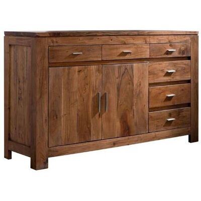 Massivmoebel24 - Akazie Sideboard - Hellbraun - 150x45x90 Massivmoebel24 - Akazie Sideboard - Hellbraun - 150x45x90
