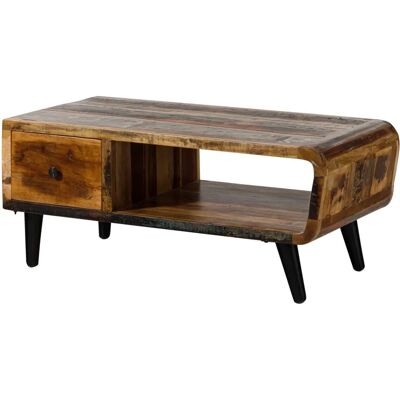 Massivmoebel24.de Couchtisch Altholz 120x60x53 mehrfarbig lackiert SIXTIES - Möbel Massivmoebel24.de Couchtisch Altholz 120x60x53 mehrfarbig lackiert SIXTIES - Möbel