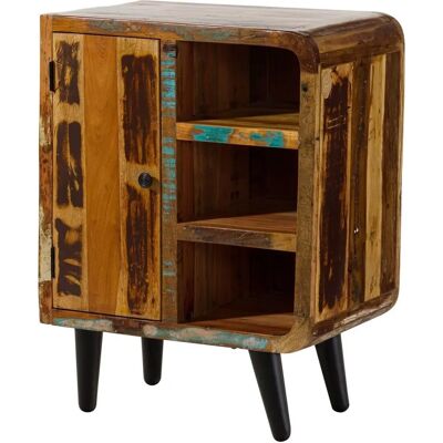 Massivmoebel24 Commode Bois Ancien 70x44x90 multicolore vintage - Commode - Publicité Massivmoebel24 Commode Bois Ancien 70x44x90 multicolore vintage - Commode - Publicité