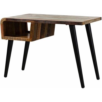Massivmoebel24 - Scrivania in Legno Riciclato Retro - COLLEZIONE SIXTIES Massivmoebel24 - Scrivania in Legno Riciclato Retro - COLLEZIONE SIXTIES