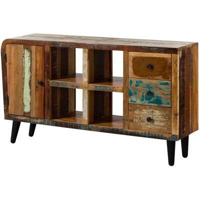 Massivmoebel24 Credenza - Recycling Holz Vintage Stil - 150x40x86 Massivmoebel24 Credenza - Recycling Holz Vintage Stil - 150x40x86