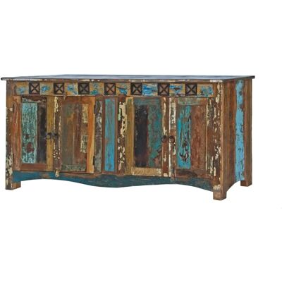 NATURE OF SPIRIT Credenza in legno riciclato colorato - Sideboard NATURE OF SPIRIT Credenza in legno riciclato colorato - Sideboard