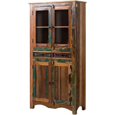 Vetrina Vintage in Legno Riciclato - NATURE OF SPIRIT Vetrina Vintage in Legno Riciclato - NATURE OF SPIRIT