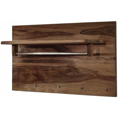 Massivmoebel24.de Sheesham geräucherter Kirschbaum Wandgarderobe - Wandgarderobe Massivmoebel24.de Sheesham geräucherter Kirschbaum Wandgarderobe - Wandgarderobe