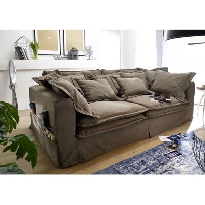 Massivmoebel24.de Kingston Couch 3-Sitzer Braun Massivmoebel24.de Kingston Couch 3-Sitzer Braun
