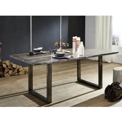 Massivmoebel24 Freeform 0303 Esstisch - Räucher Eiche 180x90x78 Massivmoebel24 Freeform 0303 Esstisch - Räucher Eiche 180x90x78