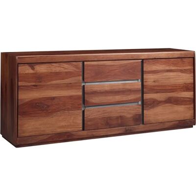 Massivmoebel24 Sydney 107 - Anrichte - Braun - Sheesham & Palisander - 187x46x77 - Stauraum Möbel Massivmoebel24 Sydney 107 - Anrichte - Braun - Sheesham & Palisander - 187x46x77 - Stauraum Möbel