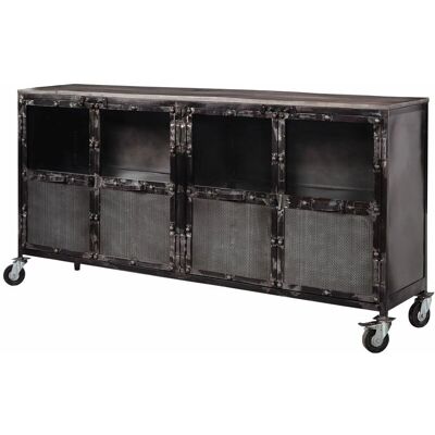 Massivmoebel24 - Heavy Industry Mango Sideboard - Stauraum & Ausstellung Massivmoebel24 - Heavy Industry Mango Sideboard - Stauraum & Ausstellung