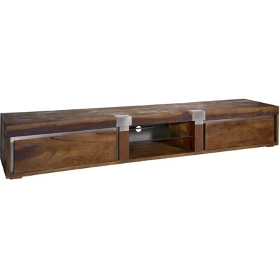 Massivmoebel24 - Mango Holz TV in Braun - 240x48x39 - Modern & Recycling Massivmoebel24 - Mango Holz TV in Braun - 240x48x39 - Modern & Recycling