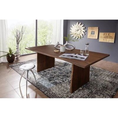 Tavolo in acacia massiccia 200x100x76 marrone - PURE ACACIA Tavolo in acacia massiccia 200x100x76 marrone - PURE ACACIA