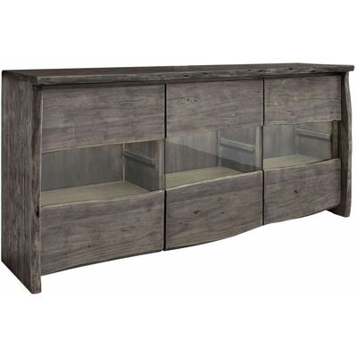 Massivmoebel24.de Credenza in Acacia - legno naturale - Sideboard Massivmoebel24.de Credenza in Acacia - legno naturale - Sideboard