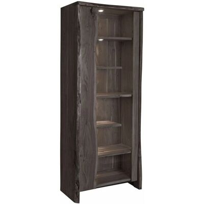 Massivmoebel24 Akazie Holz Vitrine - Naturbaumwuchs - 81x45x204 - Grau Massivmoebel24 Akazie Holz Vitrine - Naturbaumwuchs - 81x45x204 - Grau