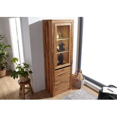 Massivmoebel24 Quercia Selvatica-Model120 - Vetrina - 62x42x191 cm Massivmoebel24 Quercia Selvatica-Model120 - Vetrina - 62x42x191 cm