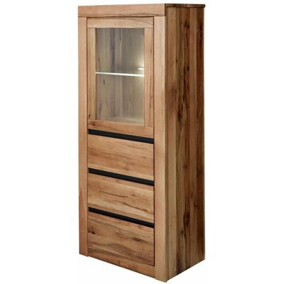 Massivmoebel24 Vetrina Rovere - Rustico Moderno - 62x42x150cm Massivmoebel24 Vetrina Rovere - Rustico Moderno - 62x42x150cm