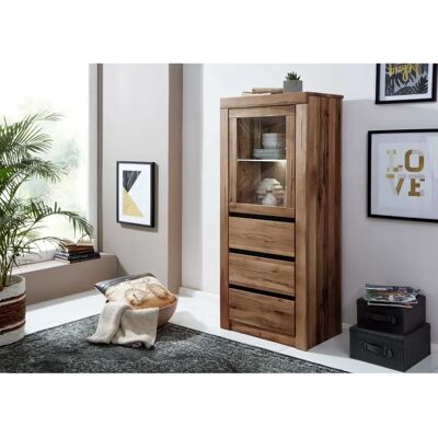 Massivmoebel24 Rustikale Eiche/Virginian Schrank - 62x42x150 - Montreux Serie Massivmoebel24 Rustikale Eiche/Virginian Schrank - 62x42x150 - Montreux Serie