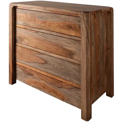 Massivmoebel24 Bueno 2004 Commode en sheesham gris - Mobilier de chambre - Publicité Massivmoebel24 Bueno 2004 Commode en sheesham gris - Mobilier de chambre - Publicité