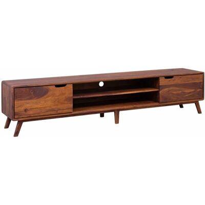 Massivmoebel24 Sheesham TV-Board - Dunkelbraun - 220x40x48 Massivmoebel24 Sheesham TV-Board - Dunkelbraun - 220x40x48