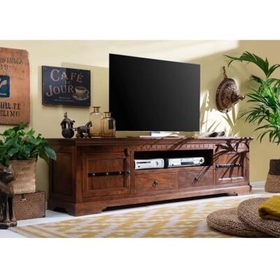 Massivmoebel24.de Akazie TV-Board 200x45x55 - TV-Board Massivmoebel24.de Akazie TV-Board 200x45x55 - TV-Board