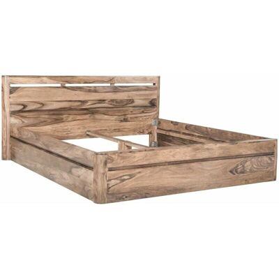 MASSIVMOEBEL24.DE Toronto 160 Bett - Sheesham Holz - Rauchkirsche - 160x200 MASSIVMOEBEL24.DE Toronto 160 Bett - Sheesham Holz - Rauchkirsche - 160x200