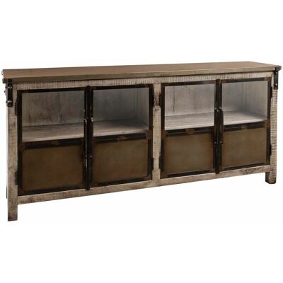 Massivmoebel24 Industria Pesante Mobile Mango - Credenza - Marrone Massivmoebel24 Industria Pesante Mobile Mango - Credenza - Marrone