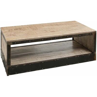 Massivmoebel24 Mango Holz Couchtisch - Heavy Industry - 112x61x43 Massivmoebel24 Mango Holz Couchtisch - Heavy Industry - 112x61x43