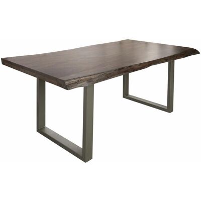 Massivmoebel24.de Tavolo da pranzo in acacia Freeform 5 - Grigio Massivmoebel24.de Tavolo da pranzo in acacia Freeform 5 - Grigio