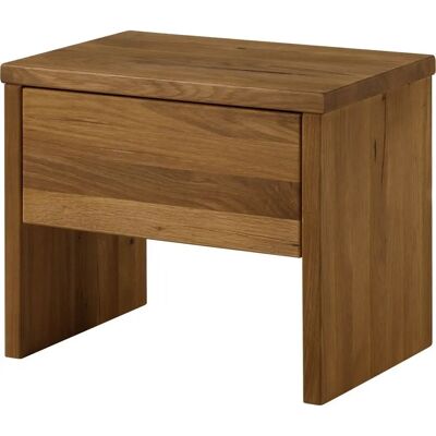 Massivmoebel24 - Comodino in Rovere Selvatico 50x35x40 Tabacco Oliato - Mobili Massivmoebel24 - Comodino in Rovere Selvatico 50x35x40 Tabacco Oliato - Mobili