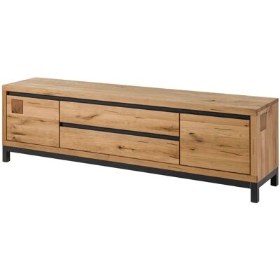 Massivmoebel24 - Mobile TV Quercia Selvaggia - Moderno, Rustico, 190x40x56 Massivmoebel24 - Mobile TV Quercia Selvaggia - Moderno, Rustico, 190x40x56