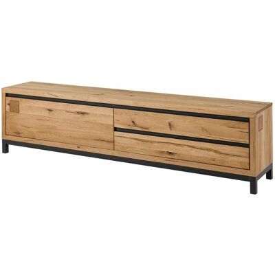 Massivmoebel24.de Holz TV-Board Wildeiche 220x40x56 - TV-Board Massivmoebel24.de Holz TV-Board Wildeiche 220x40x56 - TV-Board