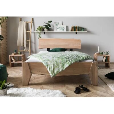 Massivmoebel24 - reines Akazie 311 Bett in massiver Akazie - lackiert / natur 140x200x99 Massivmoebel24 - reines Akazie 311 Bett in massiver Akazie - lackiert / natur 140x200x99