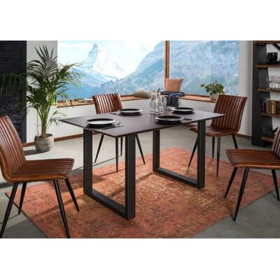 Massivmoebel24.de Esstisch Akazie - Swiss Edge - 140x90 - Braun Massivmoebel24.de Esstisch Akazie - Swiss Edge - 140x90 - Braun