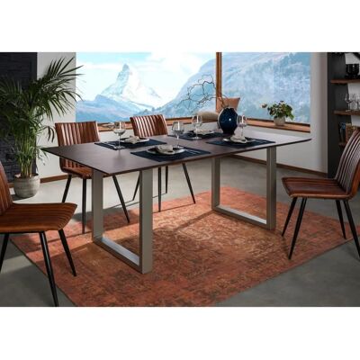 Massivmoebel24 Akazie Esstisch - Swiss Edge - 180x90cm Massivmoebel24 Akazie Esstisch - Swiss Edge - 180x90cm