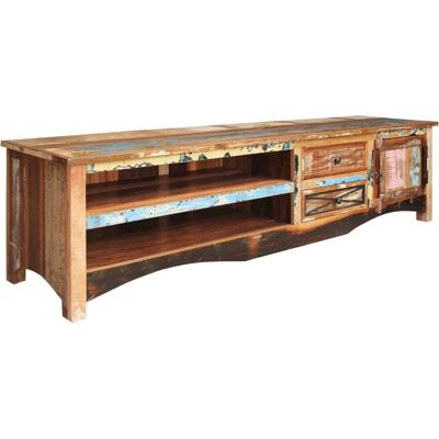 Massivmoebel24 Nature of spirit 136 Mobile tv in legno riciclato - multicolore - TV-Board Massivmoebel24 Nature of spirit 136 Mobile tv in legno riciclato - multicolore - TV-Board