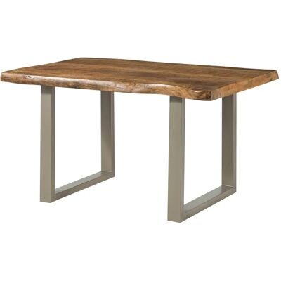 Massivmoebel24.de Tavolo da pranzo Mango Freeform 5 Naturale 160x90 Massivmoebel24.de Tavolo da pranzo Mango Freeform 5 Naturale 160x90